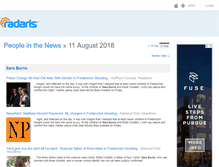 Tablet Screenshot of news.radaris.com